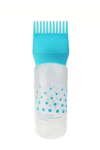 gaman Pratik Saç Boyama Şişesi Saç Bakım Yağı Uygulama Tarağı Saç Diplerine U...