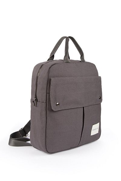 BAGzy Scooby Linen Backpack and Shoulder Bag