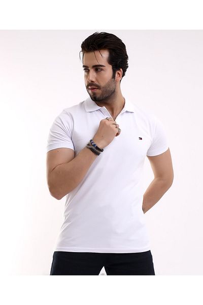 Everest Tricou cu mânecă scurtă pentru bărbați, bumbac și lycra