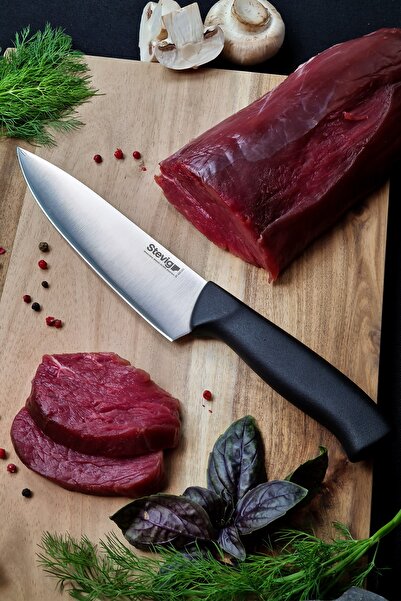 Stevig Solid Şef Bıçağı 17,5 Cm Siyah St-400.001