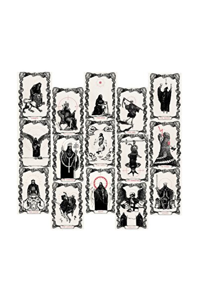 Ororabutik Gothıc Tarot Poster Duvar Kağıdı Seti