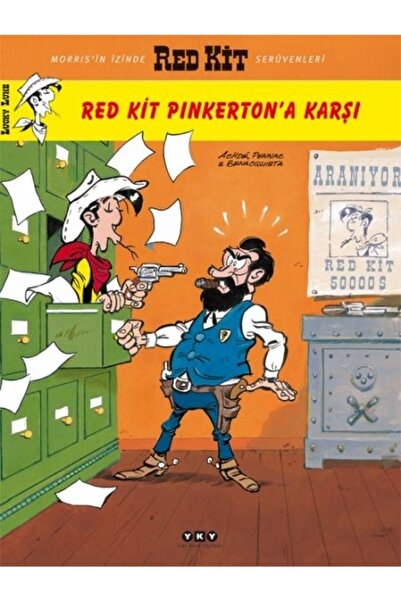 Yapı Kredi Yayınları Red Kit 38 - Pınkerton'a Karşı