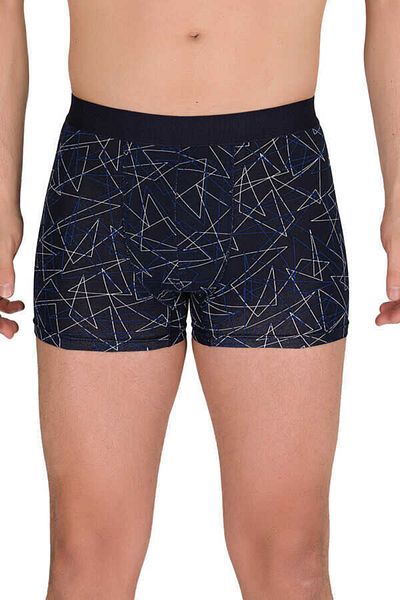 BERRAK İÇ GİYİM Combed Cotton Patterned Lycra Boxer Short 5 Pack 4480-5
