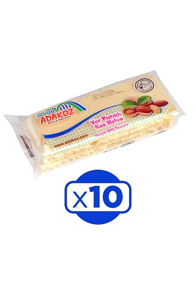 Kozz 55 Gr 10 Lu Adakoz Halva - Floor Pistachio Hazelnut Halva