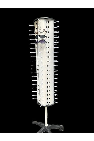 STAND MARKET Glasses Stand 95 Pieces Metal Legs Rotating Model