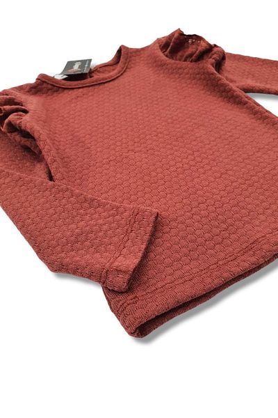 BOBBY JR KİDSWEAR Ruffle Shoulder Body