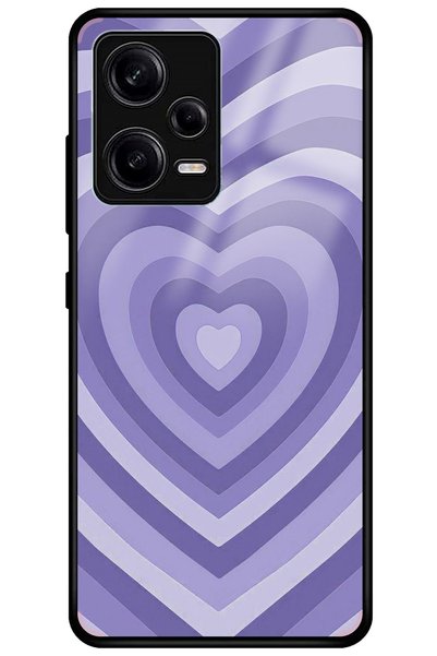 WANNA PROTECT حافظة هاتف Xiaomi Redmi Note 12 Pro 5G لامعة بنمط قلوب ممتازة م...