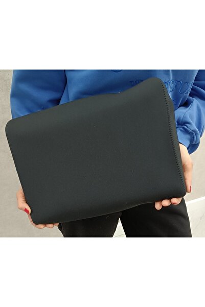 Case Club حقيبة كمبيوتر محمول مقاومة للماء من النيوبرين لجهاز iPad Macbook Pro Air باللون الأسود مقاس 13 بوصة و15 بوصة