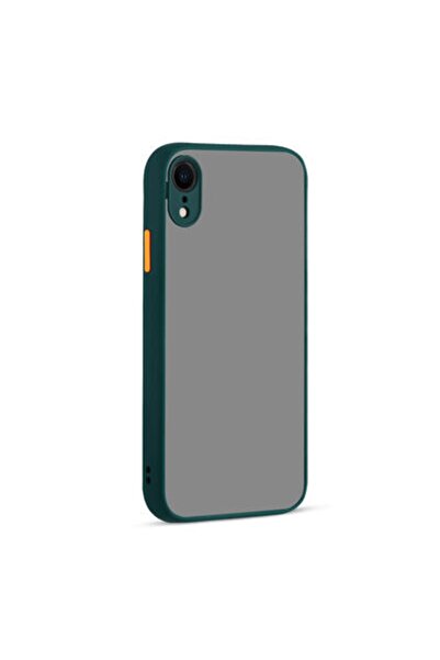 Rivor Apple Iphone Xr 6.1 Uyumlu Kılıf 3d Kamera Korumalı Buzlu Renkli Sert S...