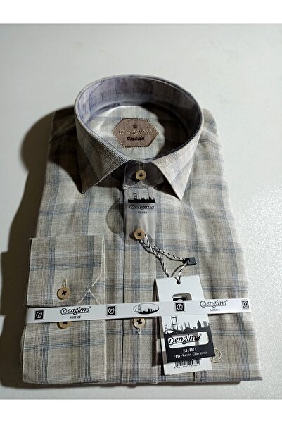 Rengima Класична сорочка з довгими рукавами та однією кишенею