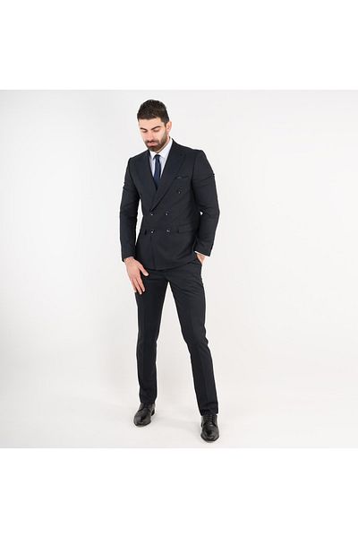 AKÇAYLAR Apartro Double Breasted Slimfit Men's Suit