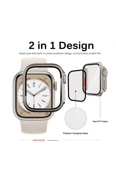 Nezih Case Converter that Makes Apple Watch Series 7/8/9 45mm Watch Case Look like Watch Ultra 49mm