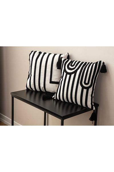 BUGİ HOME COLLECTİON Husă de pernă Premium Punch din 4 piese