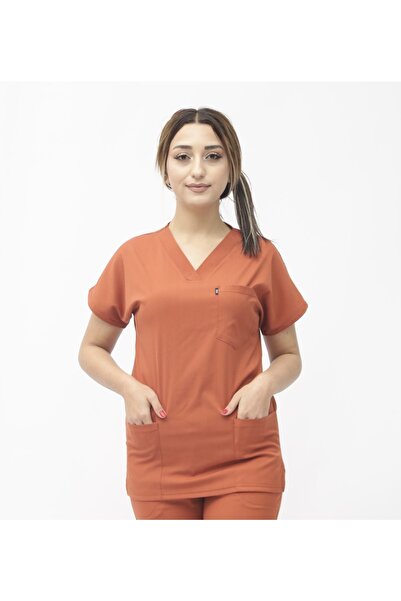 Ehil Vip Kumaş Likralı Tek Üst Doktor/ Hemşire Forması