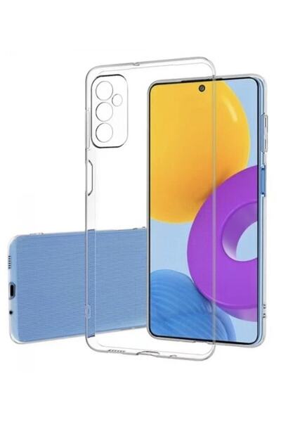 piblue حافظة سامسونج جالاكسي M52 رفيعة للغاية من السيليكون المرن بسمك 0.3 ملم