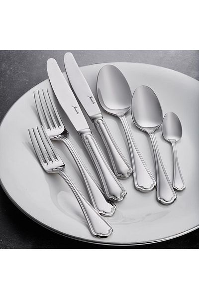 Jumbo 1400 89 Pieces 12 Person Fork Spoon Knife & Serving Set