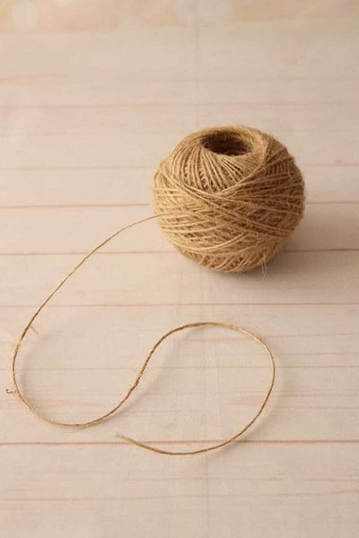 demontecraft Jute Rope Straw Rope 100 Gram 100 Meters (1) Piece