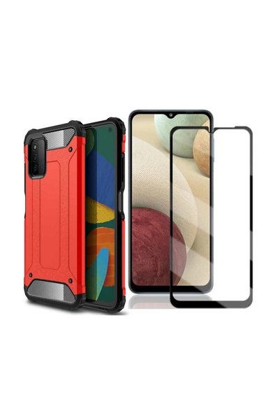 piblue Samsung Galaxy A03S Full Protection Ultra Durable Case and Full Coveri...