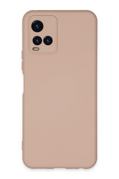 piblue جراب Vivo Y21s مصنوع من السيليكون بلون مسحوق نانو مخملي من الداخل