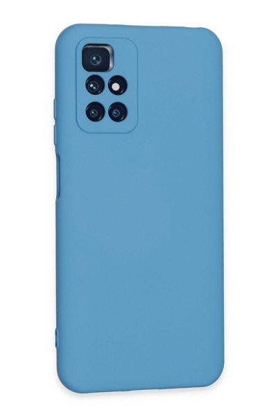 piblue جراب نانو مخملي داخلي، غطاء سيليكون أزرق اللون متوافق مع هاتف Xiaomi R...