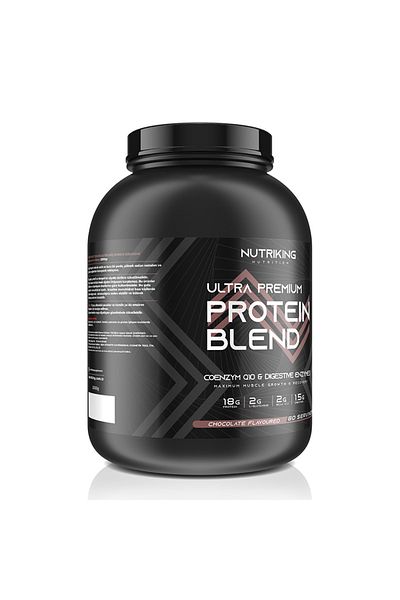 Nutriking 2000g Chocolate Color Whey Protein Blend - 80 Servings