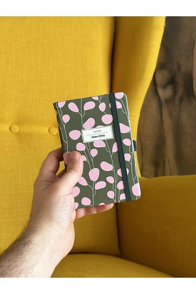 Victoria's Journals Venzi Art Σκληρό Εξώφυλλο Vegan Leather 192 Σελίδες A6 80γρ. Σημειωματάριο με ρίγες