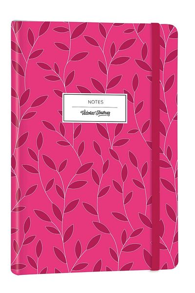 Victoria's Journals Venzi Art غطاء صلب من الجلد النباتي 192 ورقة A6 80 جرام.دفتر منقط