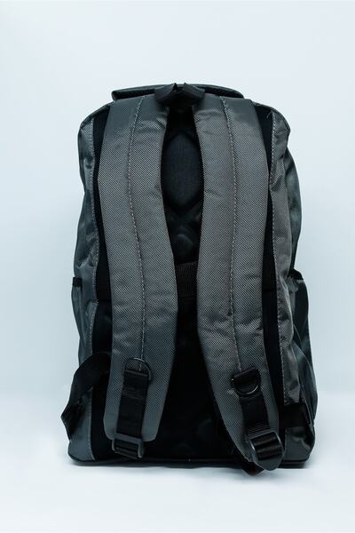 fao polo Gray Color Large Size School with Special Laptop Compartment ( Primary, Secondary, High School Teaching, University ) Backpack