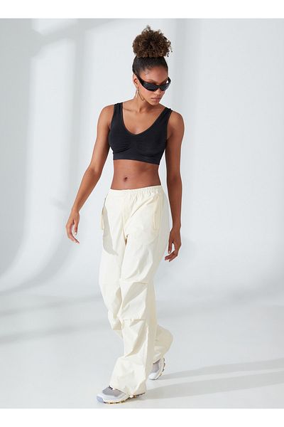 JJXX High Waist Regular Beige Women's Pants 12234805