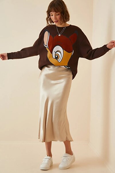 hira fashion Szatén szoknya