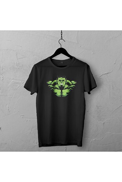 Babee Store Hulk Printed T-shirt Unisex Prime, No Cracking Fading, GYM Motiva...