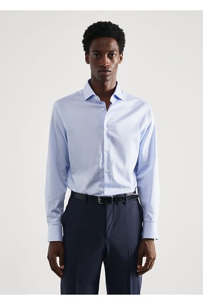 MANGO Man Design de cămașă