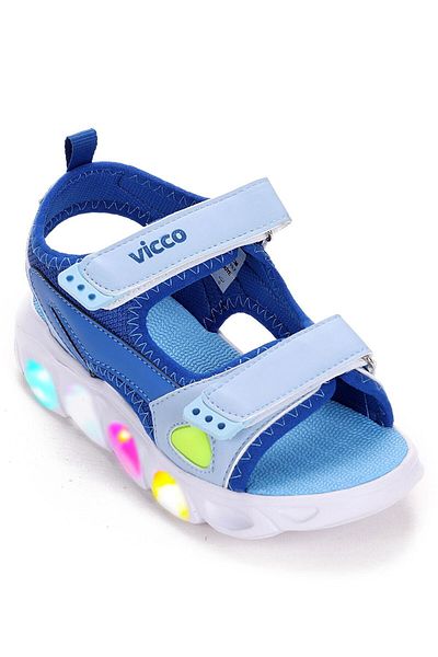 Vicco Original Summer Boy Lighted Banded Soft Sole Sandals Boy Child Sandals