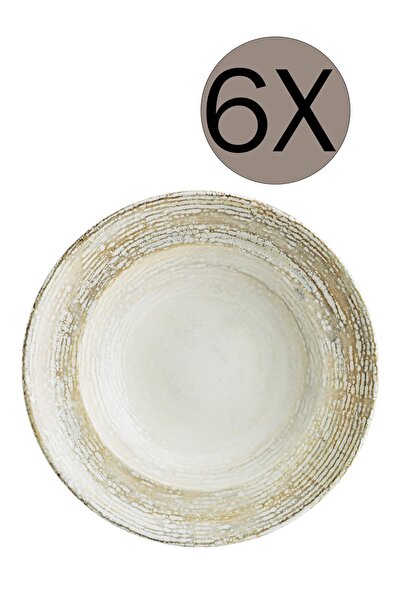 Bonna Porselen Patera Gourmet Çukur Tabak 27 Cm 400 Cc Ptrgrm27ck 6'lı Takım