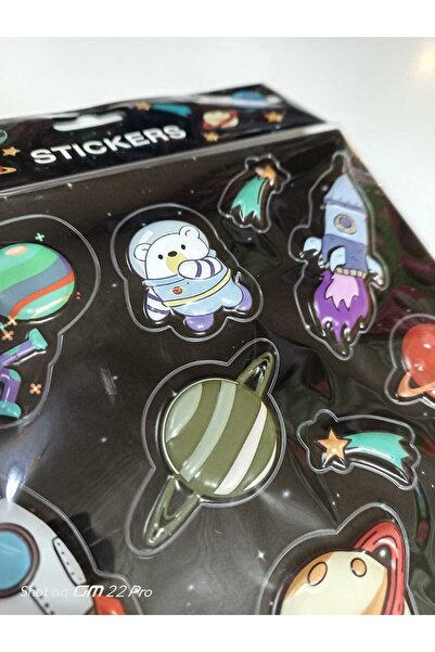 Cem Embossed Stickers A4 Size (2 Pieces)