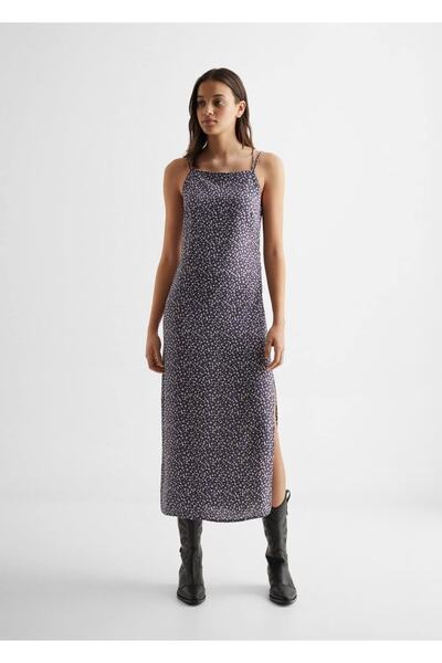 Mango Teen Rochie Albastra Pentru Copii