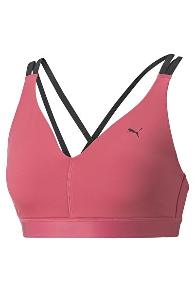 Puma Low Impact Elite Strappy Bra Pembe Kadın Orta Destekli Spor Sütyeni/bra