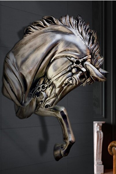 Bucros Art Brew Duvar At Heykel Gümüş Eskitme