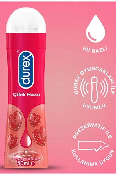 Durex Kayganlaştırıcı Çilek Hazzı