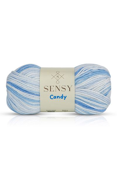 SENSY Premium Candy Hand Knitting Thread Baby Kids Sweater Thread Cardigan Vest Scarf Thread Blanket Thread