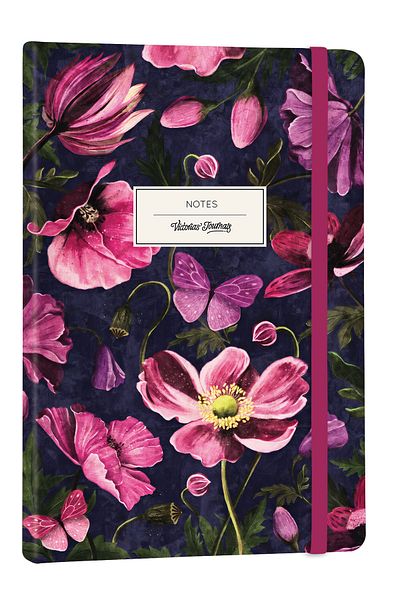 Victoria's Journals Smyth Flexy Art Hard Cover 160 Sheets A5 80grLined Notebook