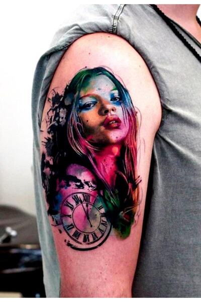 Genesis Koyu Siyah Dövme Boyası 30 Ml - 1 Oz