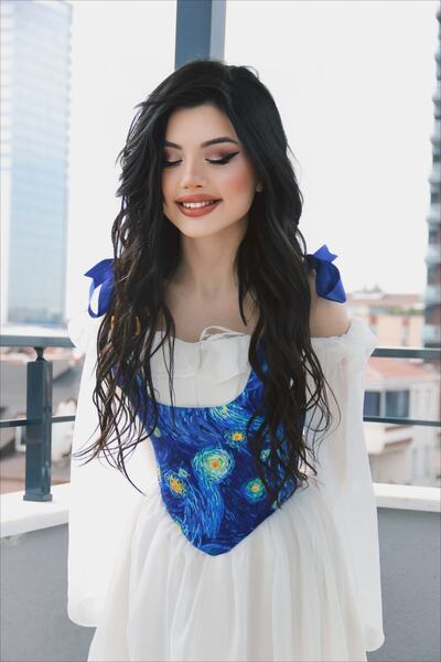 KSDESIGN Van Gogh Crop Korse Büstiyer