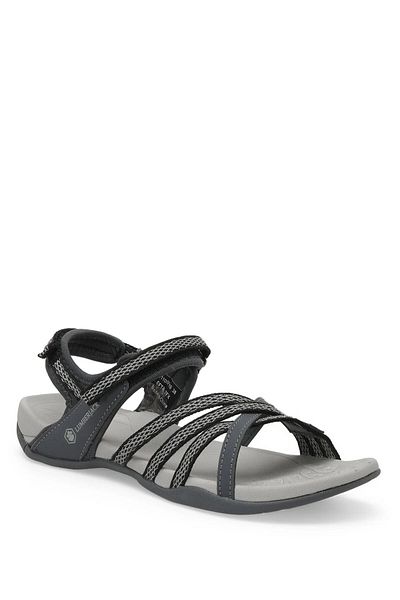 lumberjack Sandale pentru femei Eftal 3fx Black Velcro