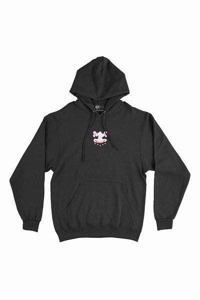 Cix Cute Girl Elephant Minimal Hanorac cu glugă