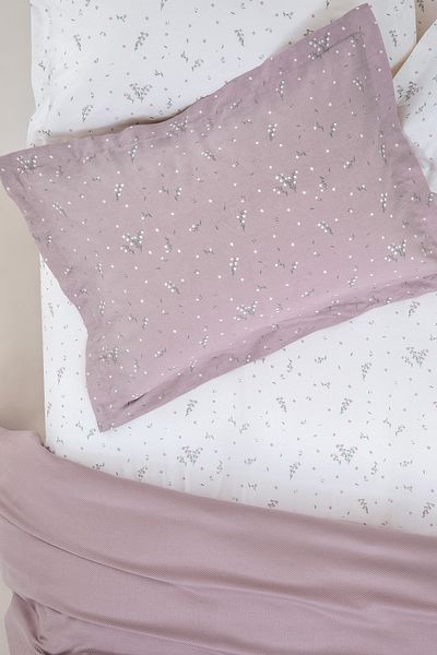 Yataş Ramona Double Bamboo Pique Set - Plum