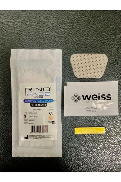 RINOface Rıno External Nasal Splınt Thermal Nasal Plaster-ateli Medium