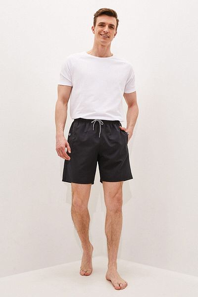 LC Waikiki Ανδρικό σορτς κολύμβησης Anthracite - Basic για κολύμπι, μέχρι το γόνατο