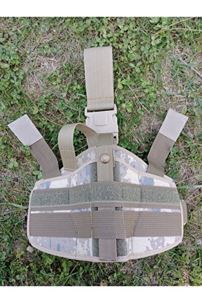 Air Force New Camouflage Color Elasticated Clip Gun Leg Case