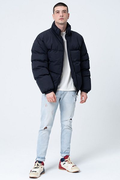 GAREN Унисекс Дъждоустойчиво Ветроустойчиво Палто Oversize Яке Палто Водоустойчиво тъмносиньо